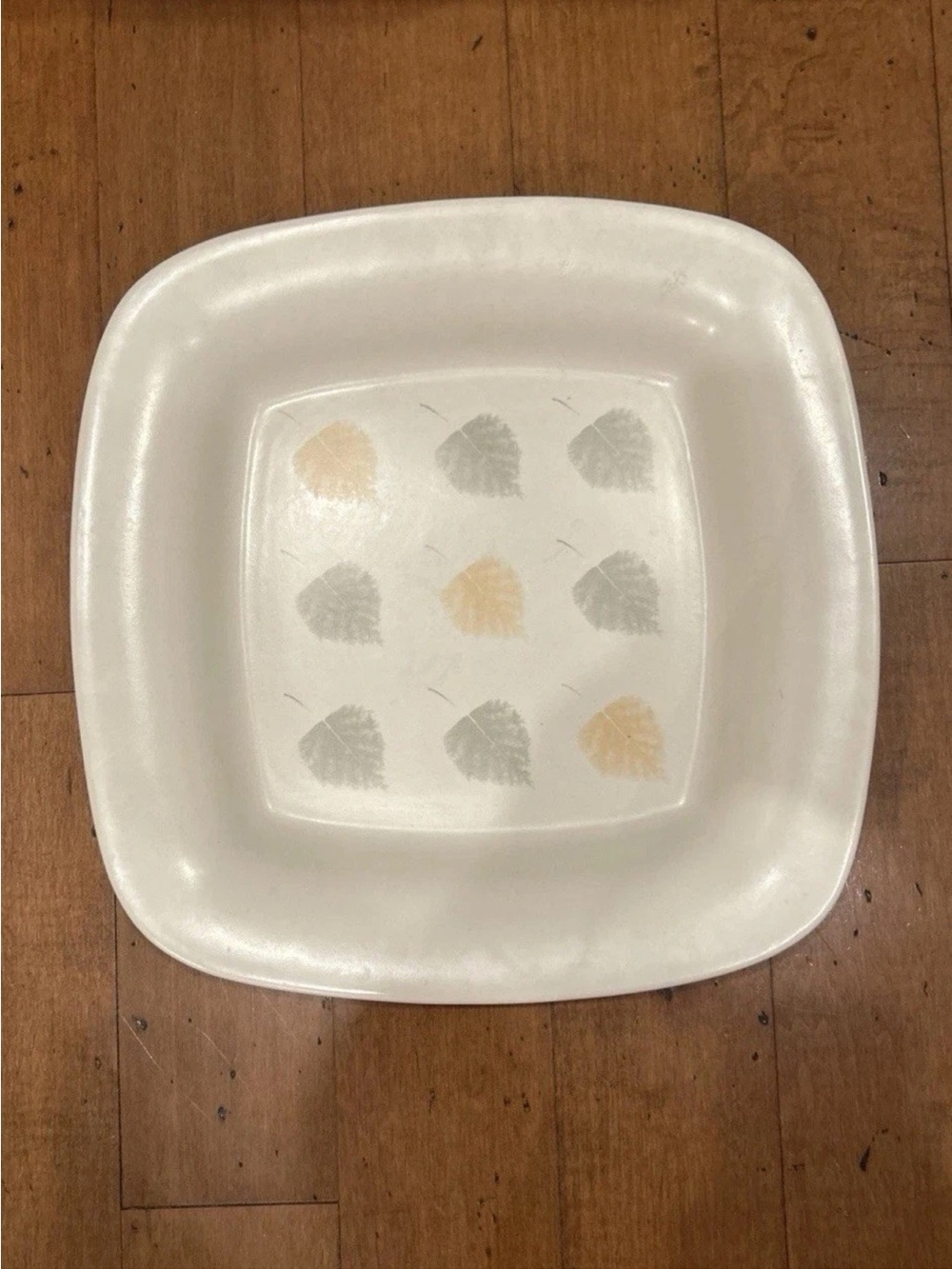 Denby Energy Leaf Large Square Serving Platter 17.5” X 17.5” #Thanksgiving #Fall